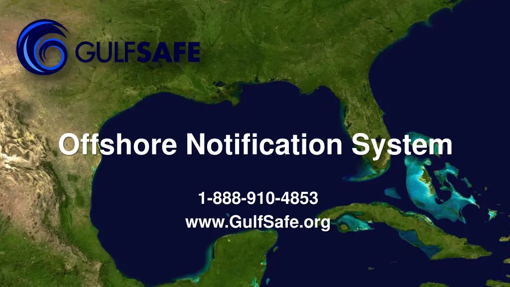 offshore notification system n.w