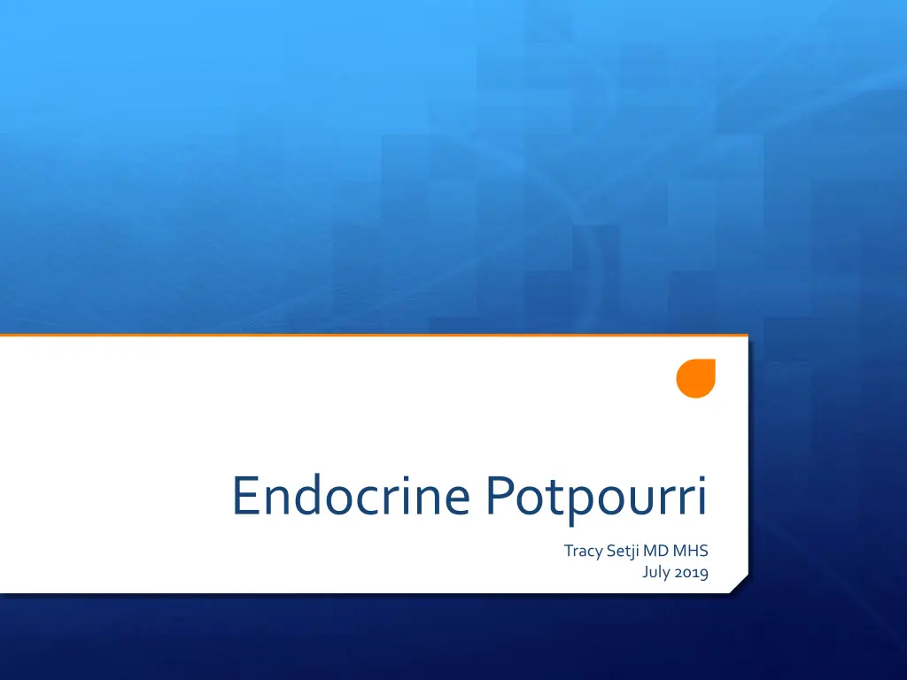 endocrine potpourri n.w