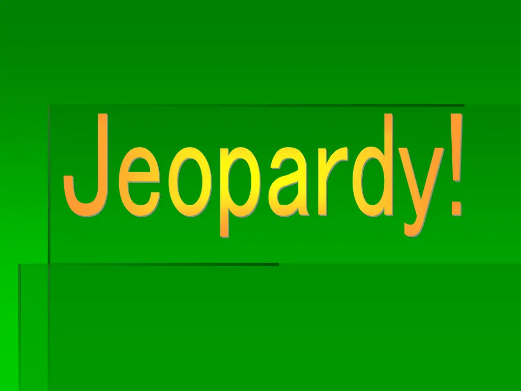 jeopardy n.w