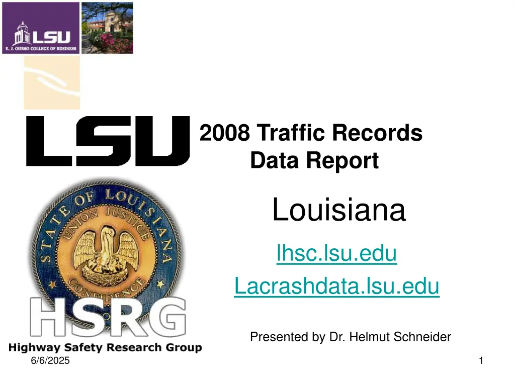 2008 traffic records data report n.w