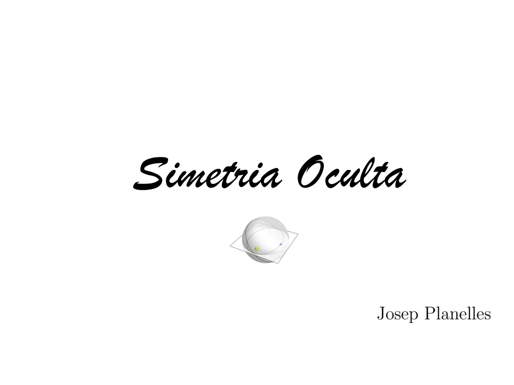 simetria oculta n.w