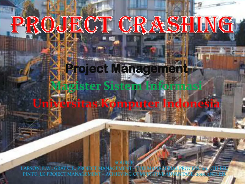 project crashing project crashing n.w