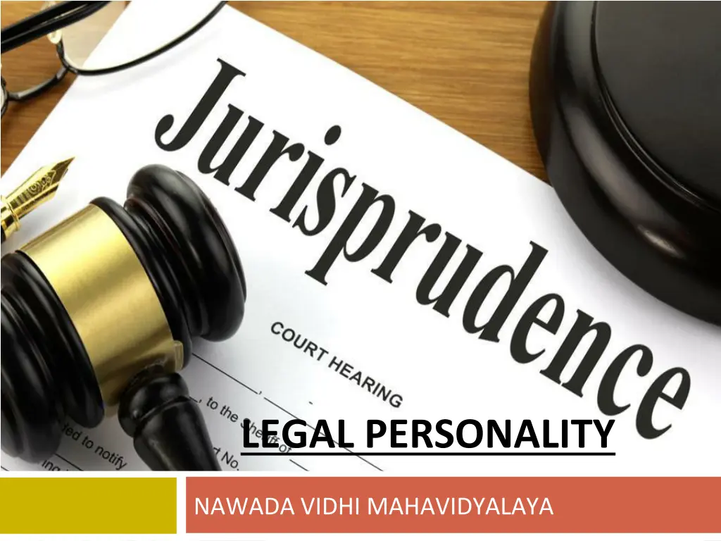 legal personality n.w