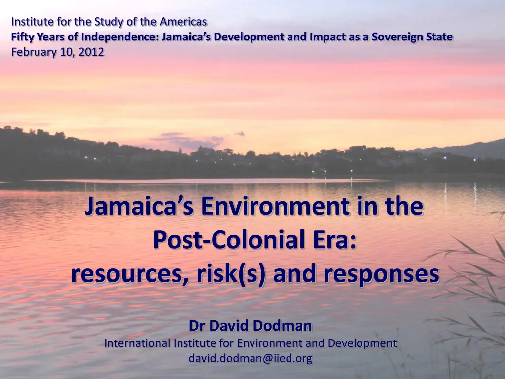 institute for the study of the americas fifty n.w