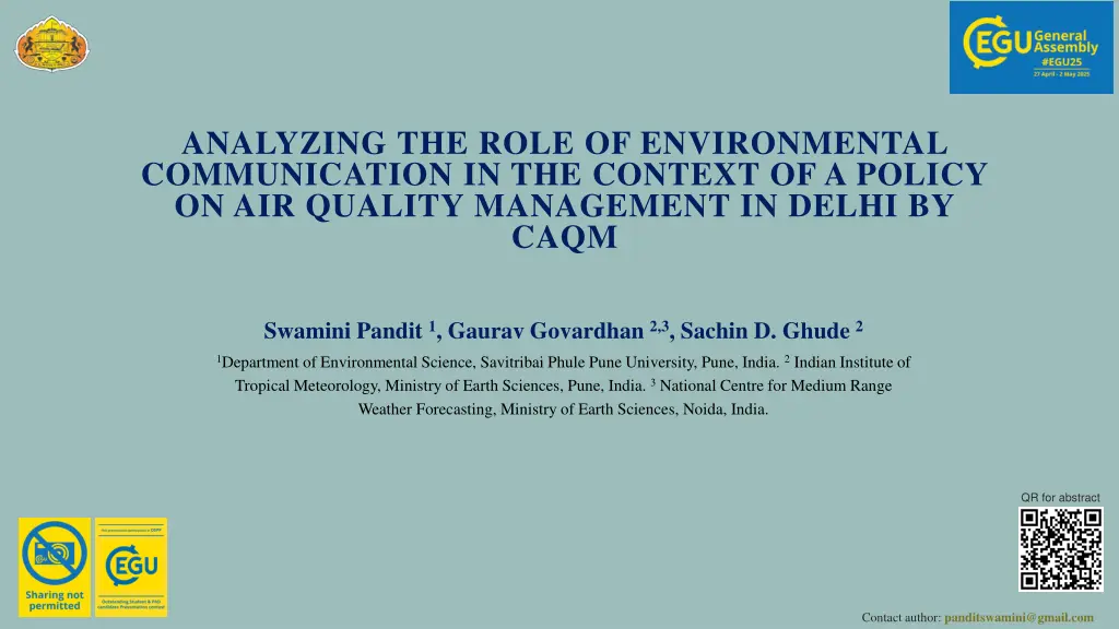 analyzing the role of environmental communication n.w