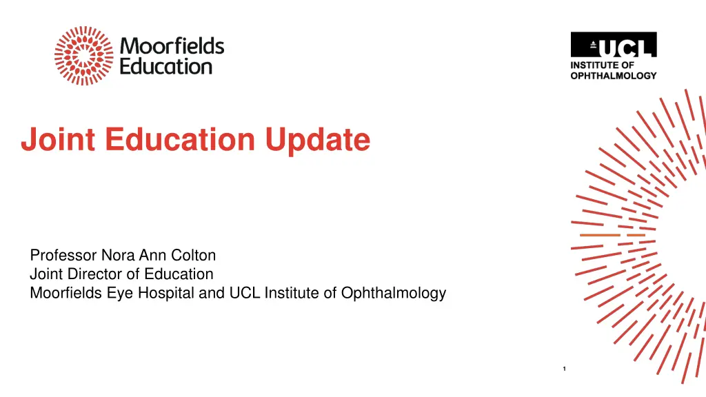 joint education update n.w