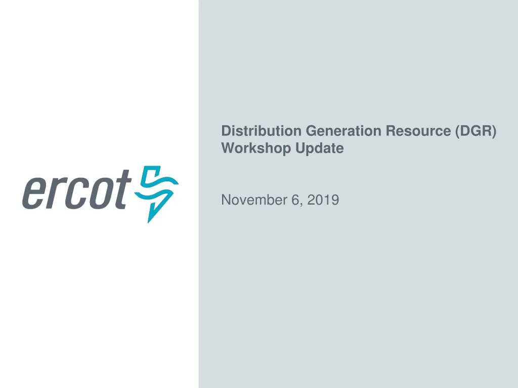 distribution generation resource dgr workshop n.w