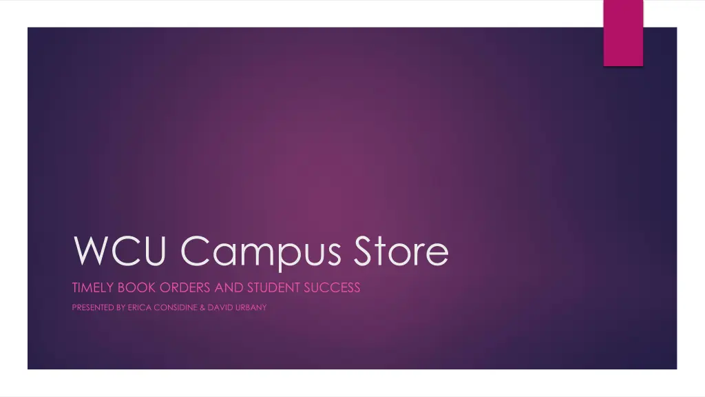 wcu campus store timely book orders and student n.w