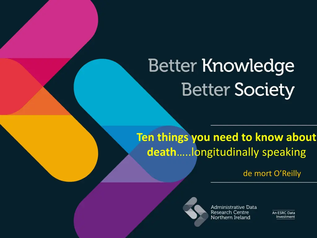 ten things you need to know about death n.w