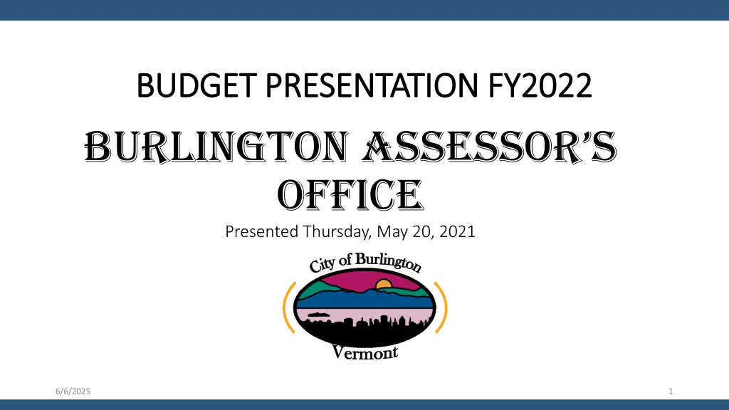 budget presentation fy2022 budget presentation n.w