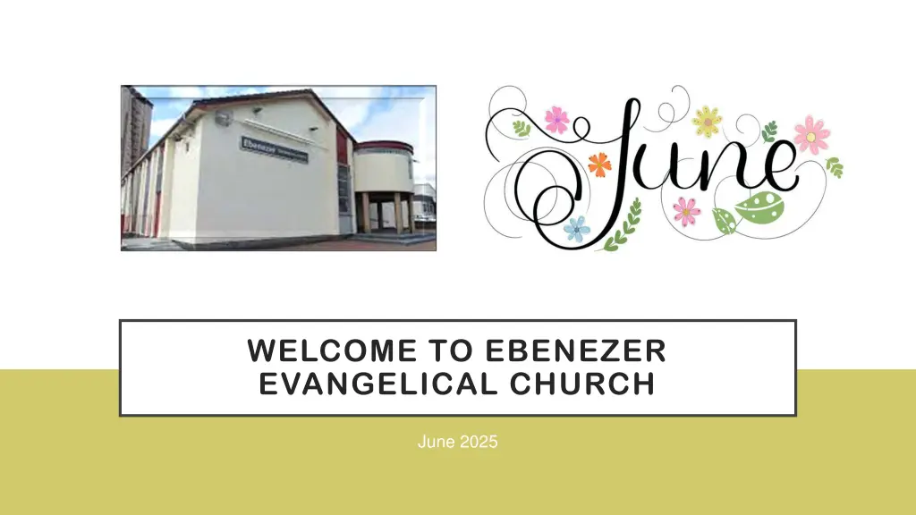 welcome to ebenezer evangelical church n.w