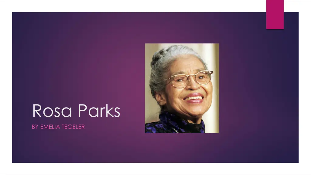 rosa parks by emelia tegeler n.w