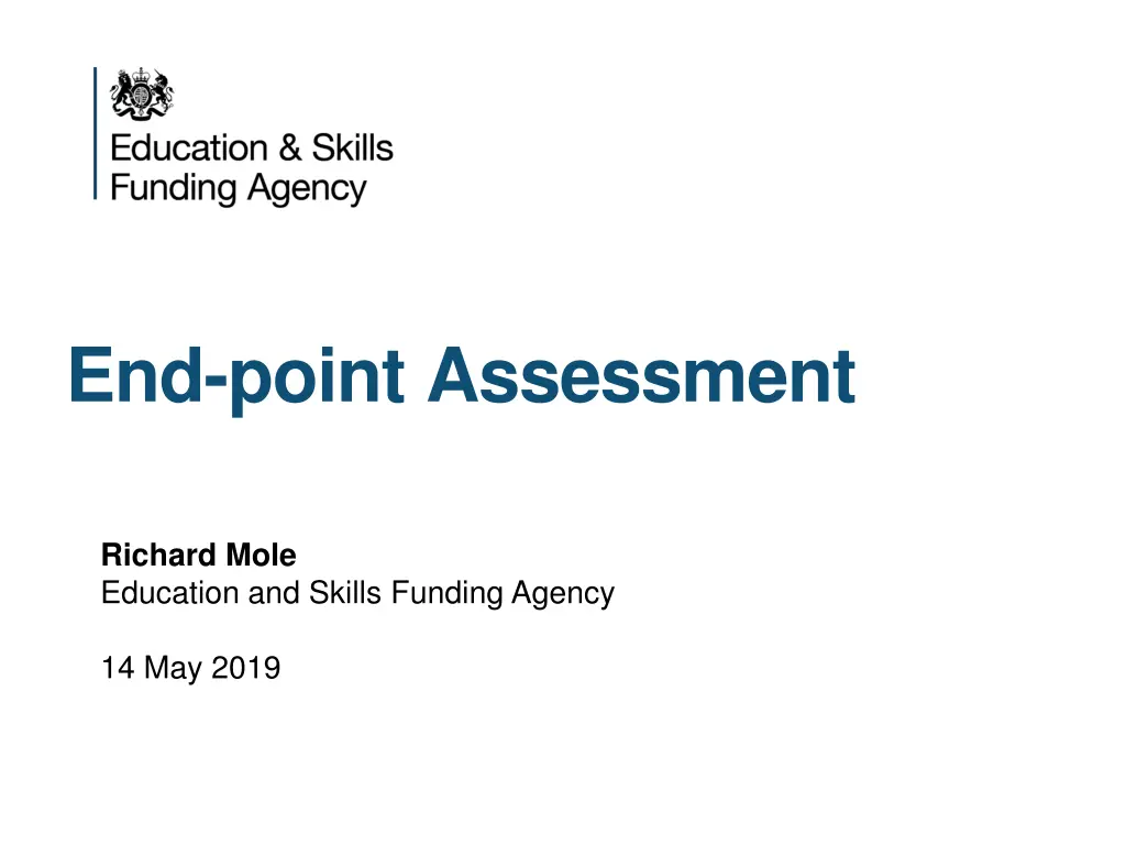 end point assessment n.w
