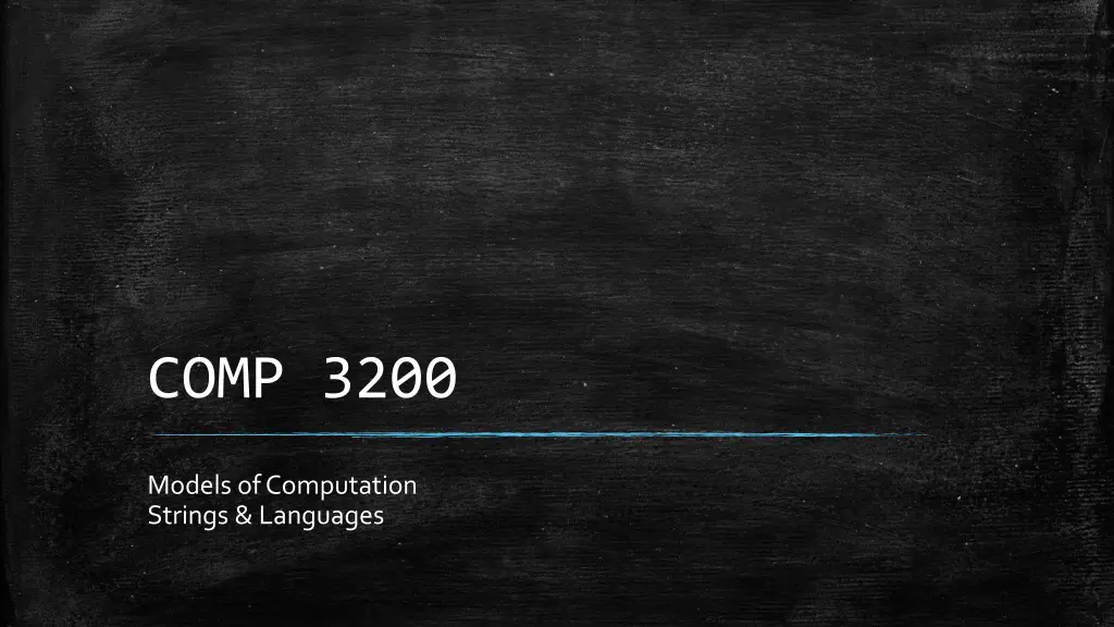 comp 3200 n.w