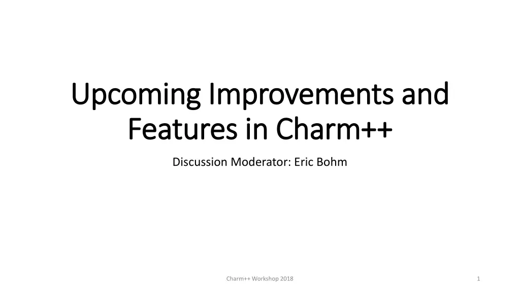 upcoming improvements and upcoming improvements n.w