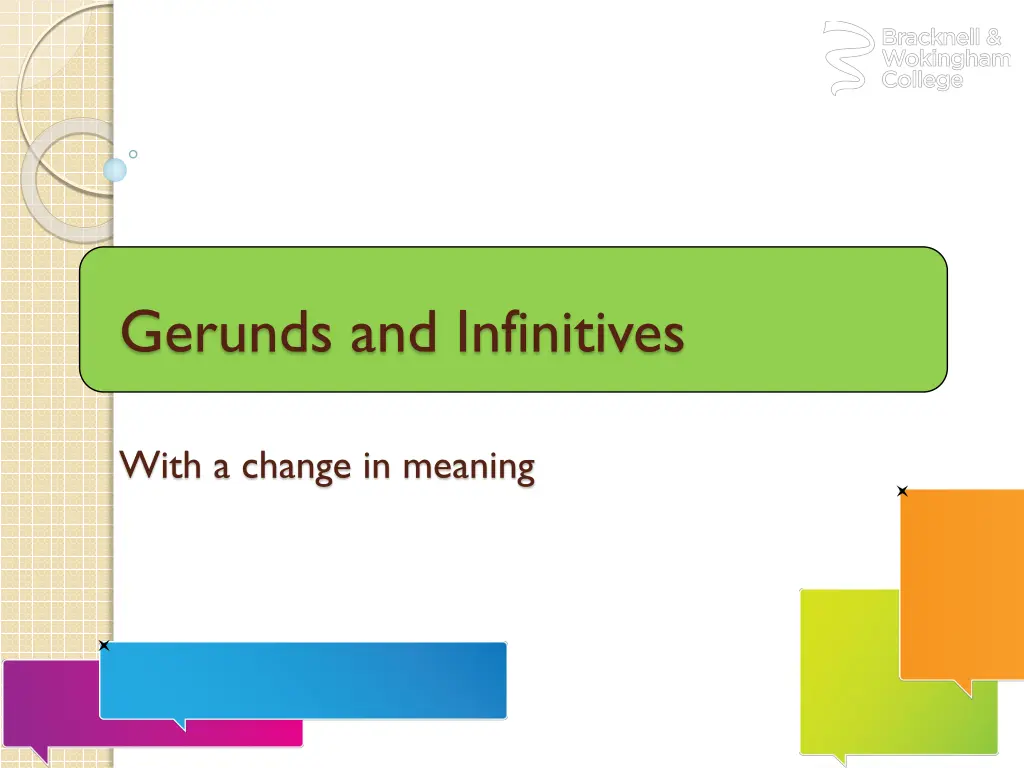 with a change in meaning n.w