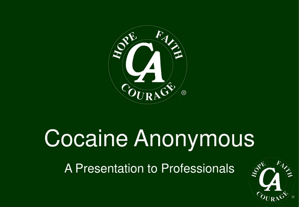 cocaine anonymous n.w
