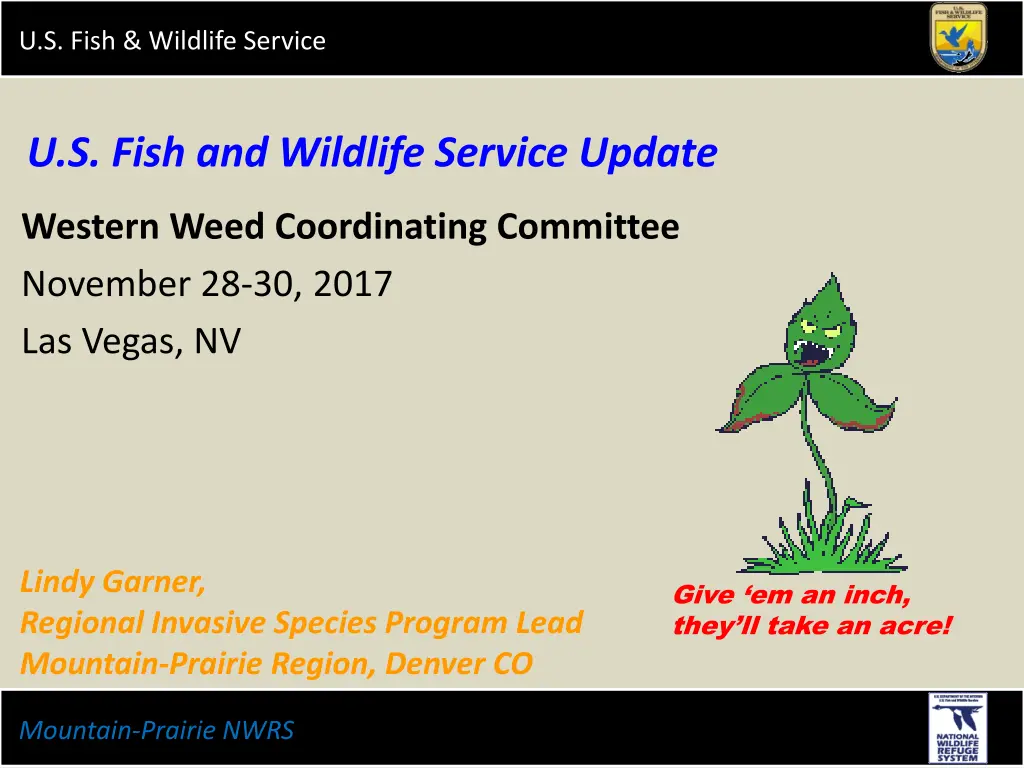 u s fish wildlife service n.w