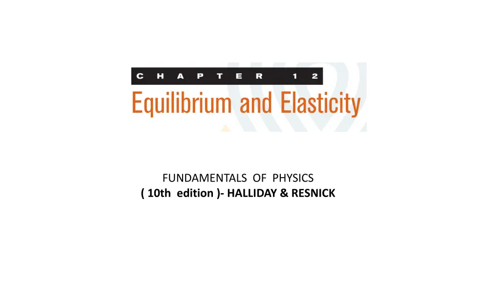 fundamentals of physics 10th edition halliday n.w
