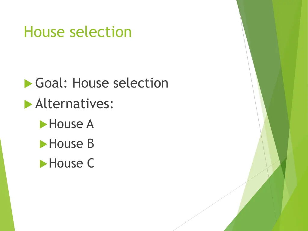 house selection n.w