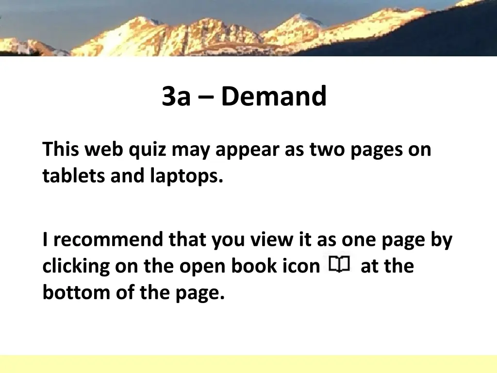 3a demand n.w