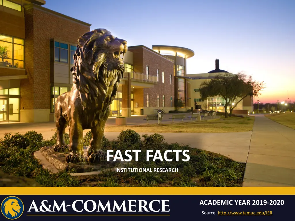institutional research fast facts n.w