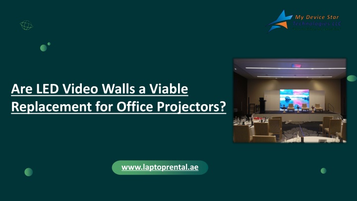 Are LED Video Walls a Viable Replacement for Office Projectors?