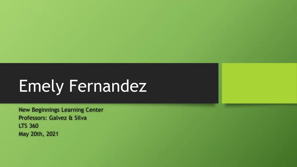 emely fernandez n.w