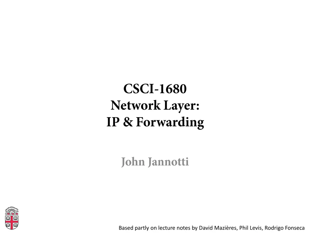 based partly on lecture notes by david mazi n.w