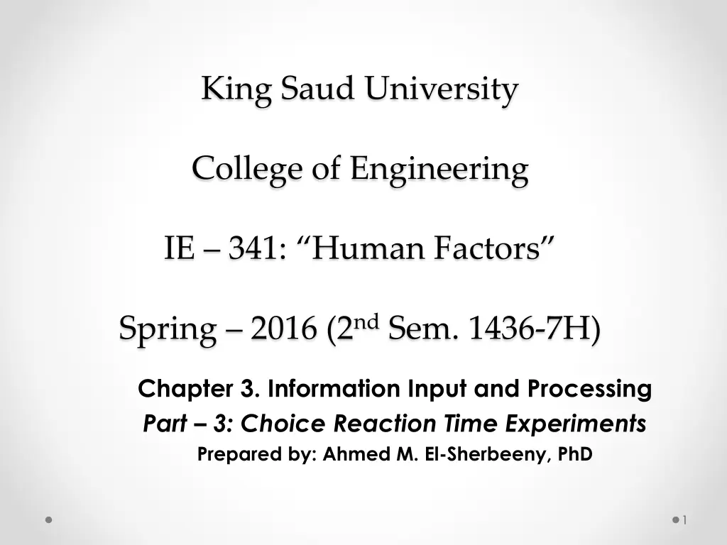 king saud university n.w