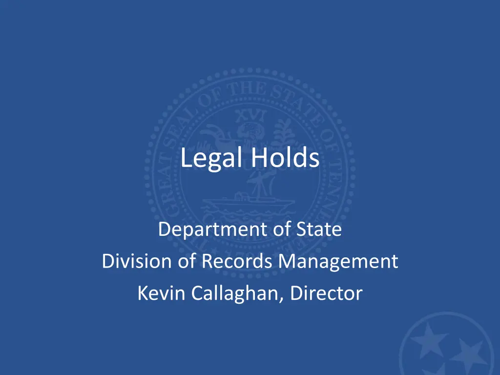 legal holds n.w