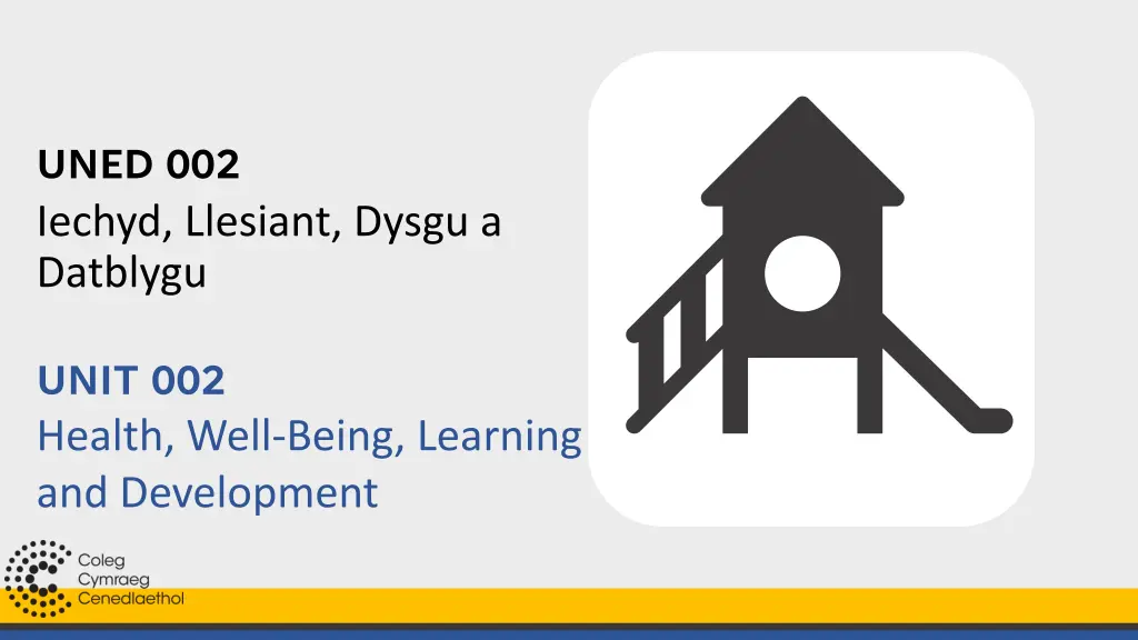 uned 002 iechyd llesiant dysgu a datblygu n.w