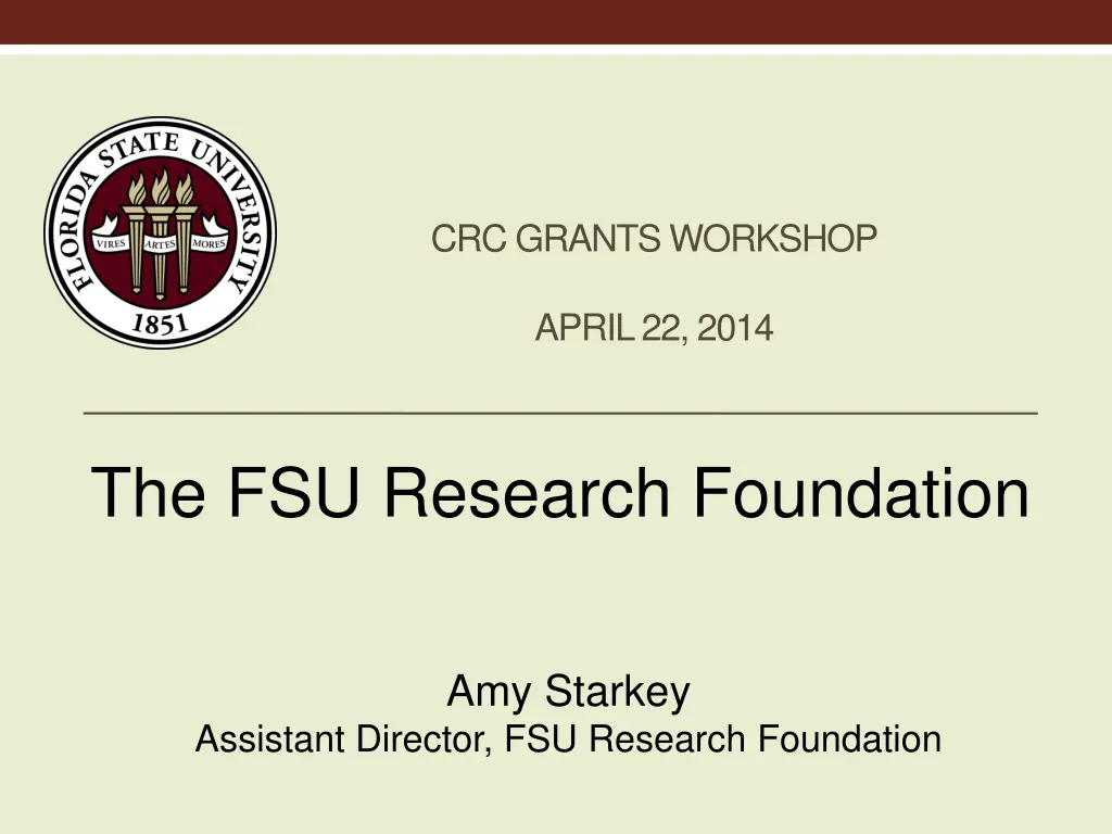 crc grants workshop n.w