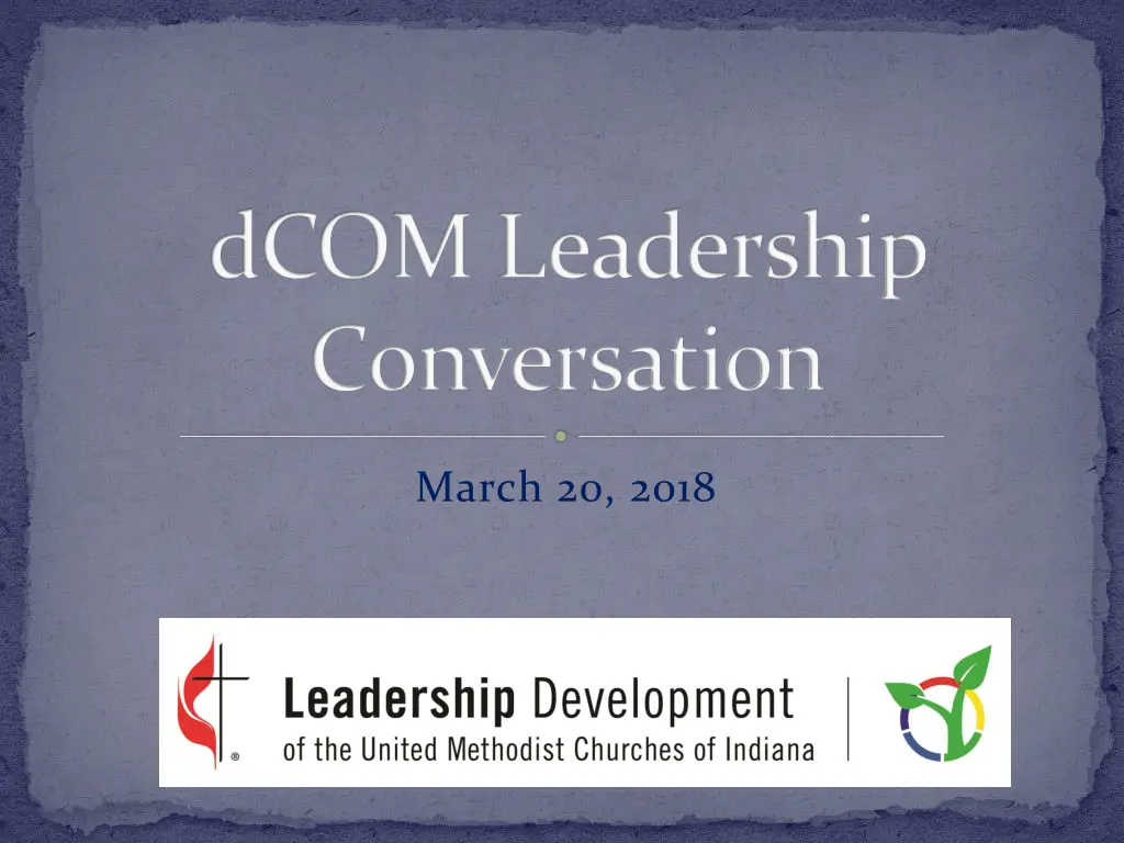 dcom leadership conversation n.w