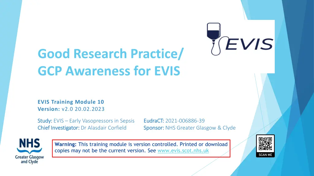 good research practice gcp awareness for evis n.w