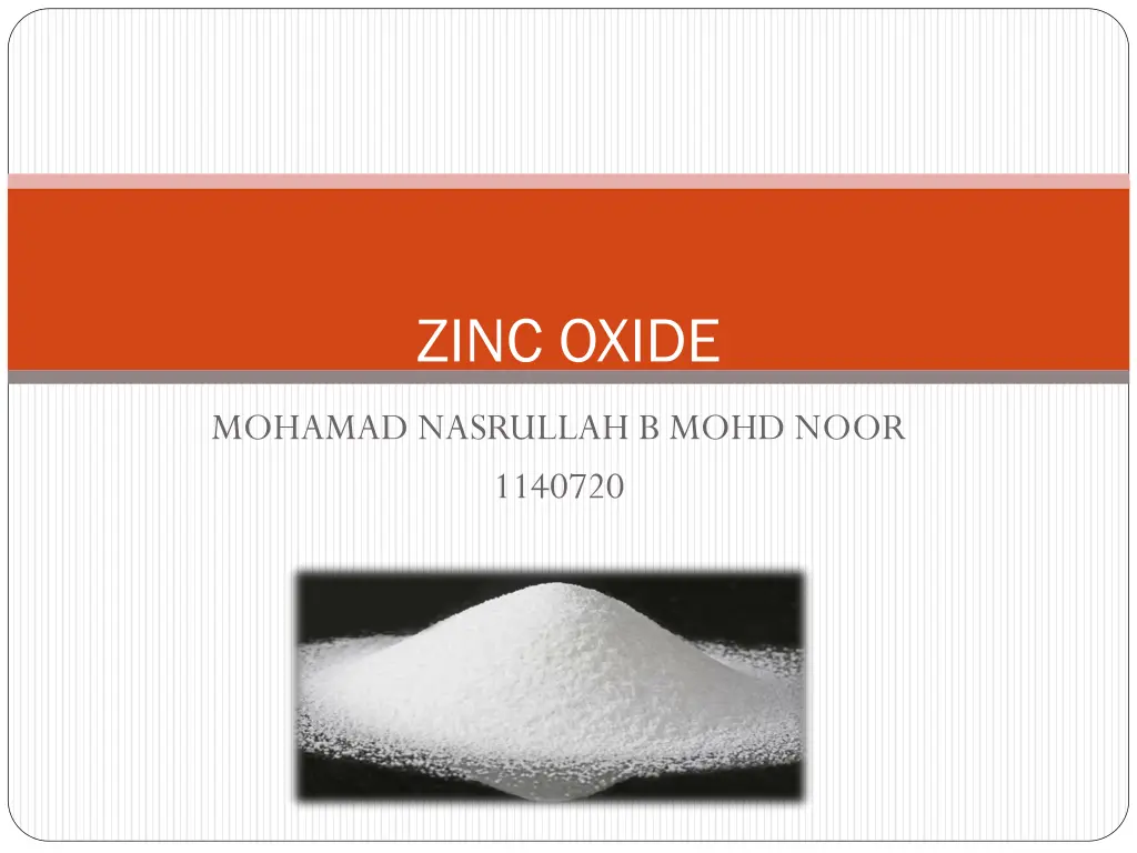 zinc oxide n.w