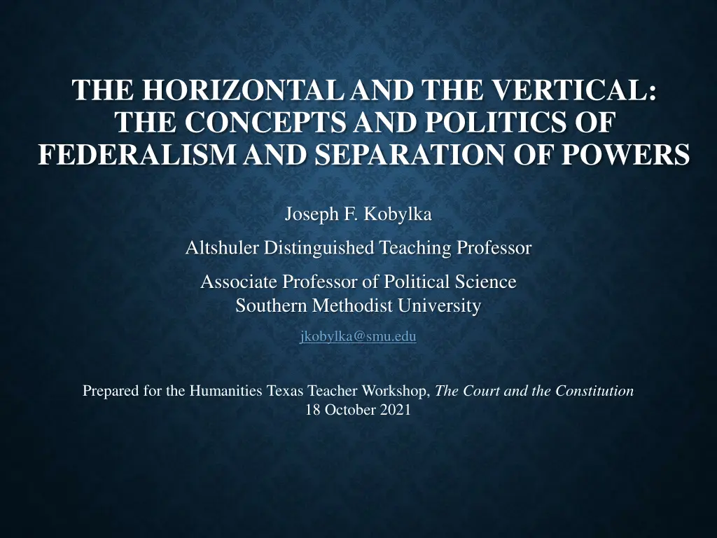the horizontal and the vertical the concepts n.w