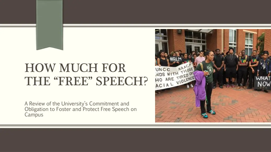 how much for the free speech n.w