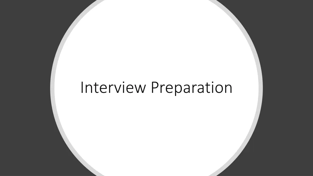interview preparation n.w
