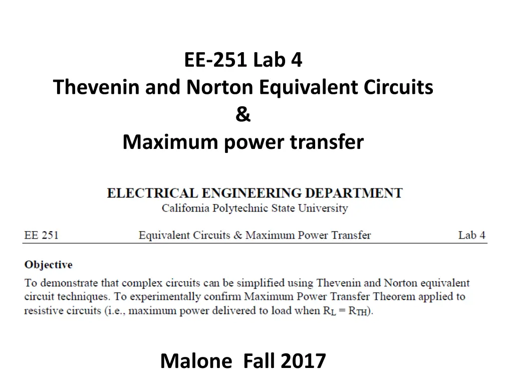 ee 251 lab 4 n.w