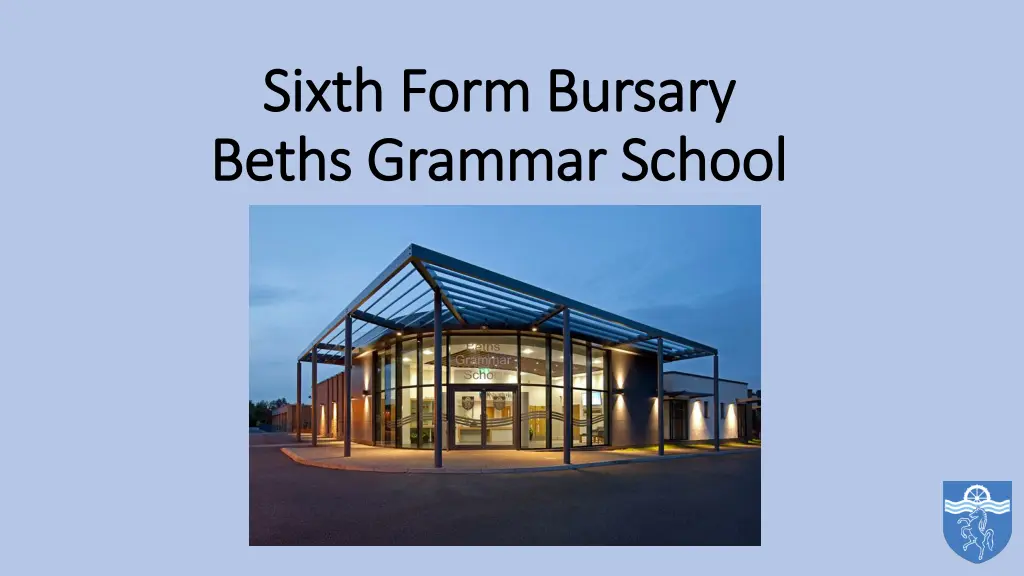 sixth form bursary sixth form bursary beths n.w