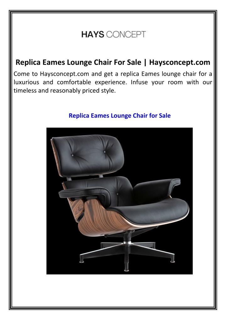 replica eames lounge chair for sale haysconcept n.w