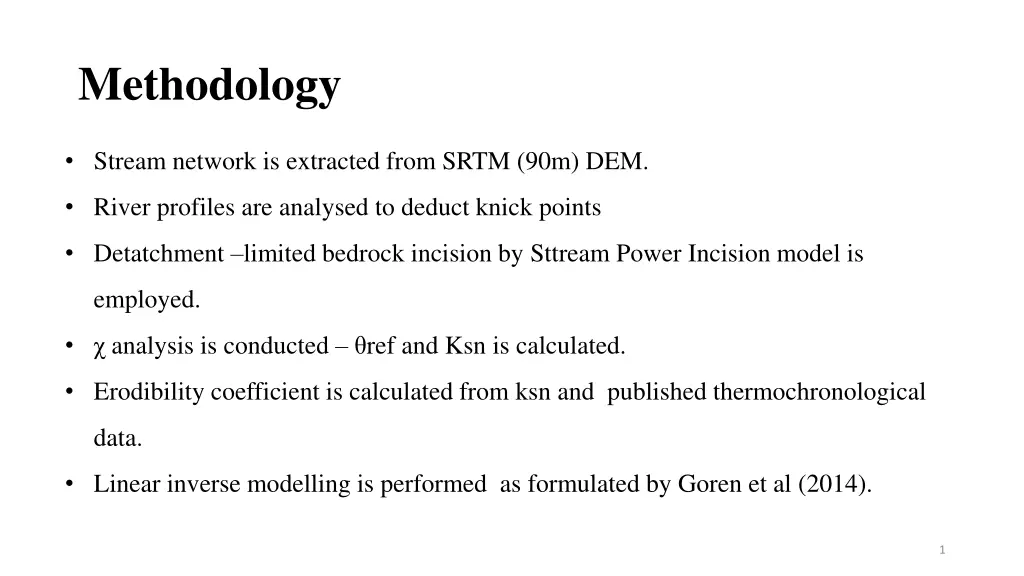 methodology n.w