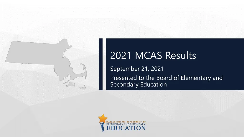 2021 mcas results september 21 2021 presented n.w