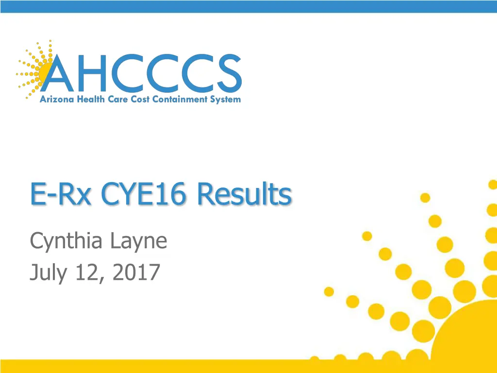 e rx cye16 results n.w