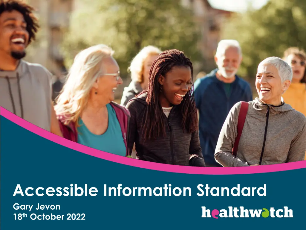 accessible information standard gary jevon n.w