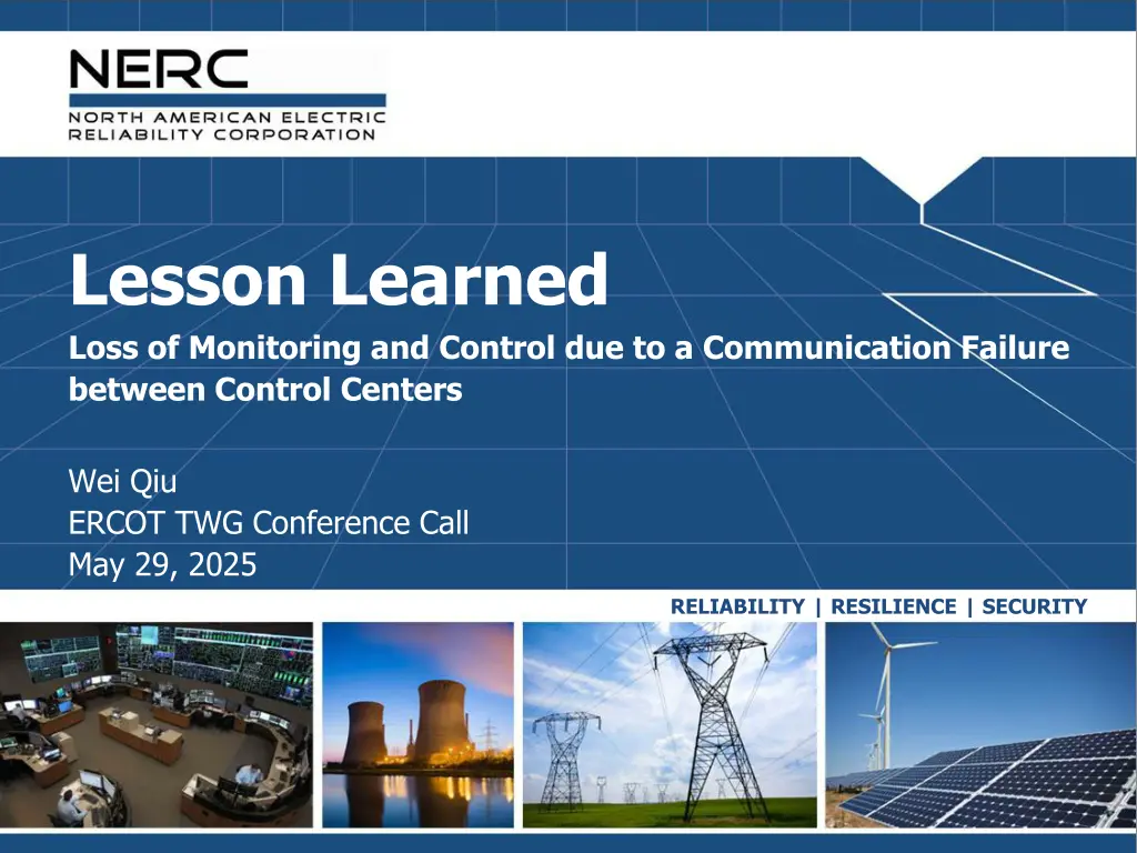 lesson learned loss of monitoring and control n.w