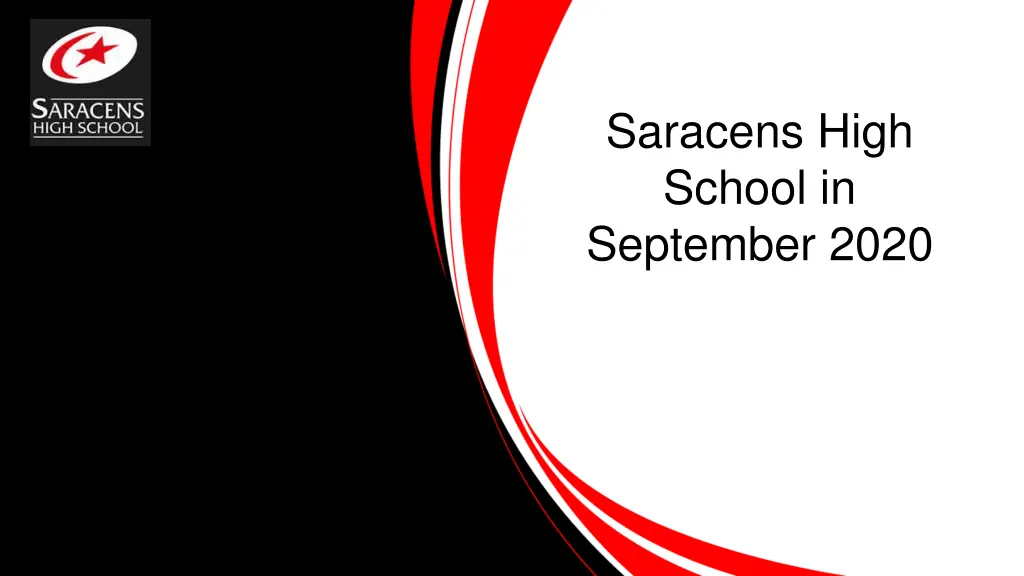 saracens high school in september 2020 n.w