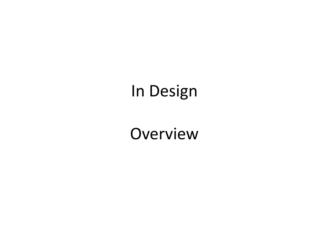 in design n.w