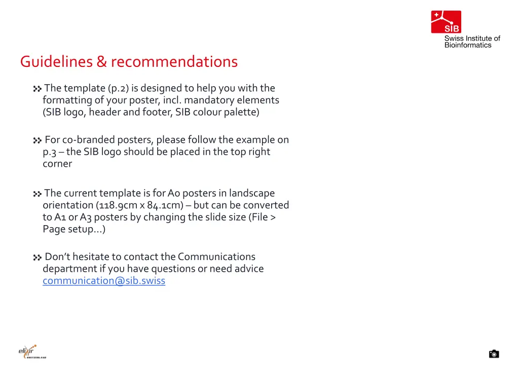 guidelines recommendations n.w